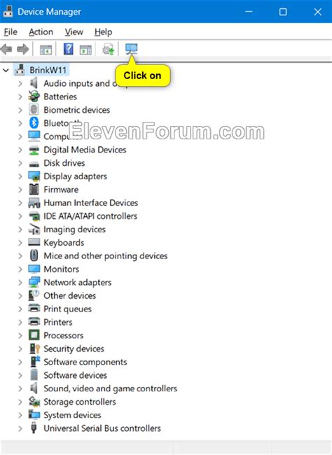 Scan For Hardware Changes In Windows 11 Tutorial Windows 11 Forum