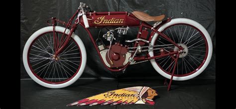 1912 Indian Board Track Racer Replica Tribute Bike By Sands Custom Garage