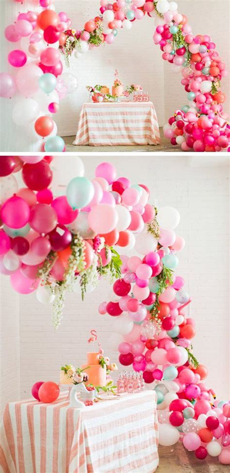 Make diy decorations for baby showers with these ideas for cake, banners, favors, invitations and games to play. Awesome Balloon Decorations for Baby Shower | Party ...