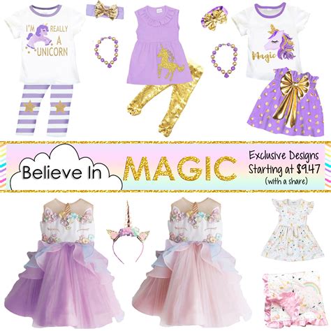 New Believe In Magic Unicorn Outfits Exclusive Designs Starting At 0