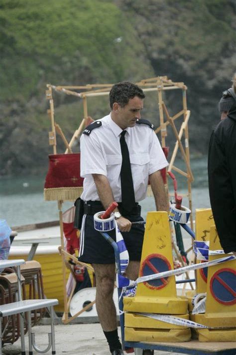 John Marquez On Set Of Doc Martin In Port Isaac UK Doc Martin Doc