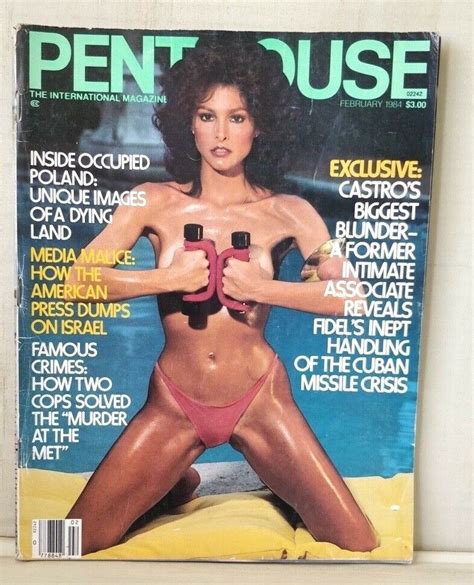 Penthouse February Back Issue Pet Antonia Larsen Cover Debbie
