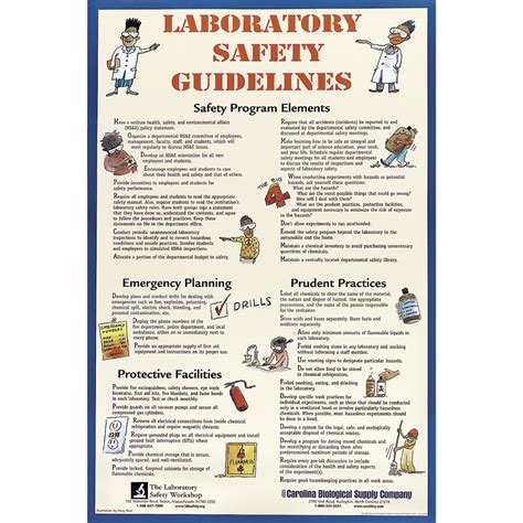 Unauthorized or unsupervised visitors are a danger in the computer room, both to the equipment and. Carolina® Laboratory Safety Guidelines Chart | Carolina.com