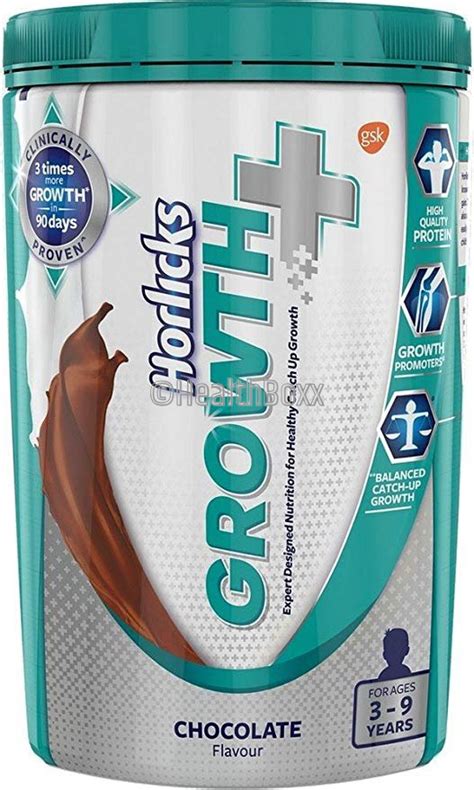 Horlicks Growth Plus Chocolate Flavoured Health And Nutrition Drink 3 To