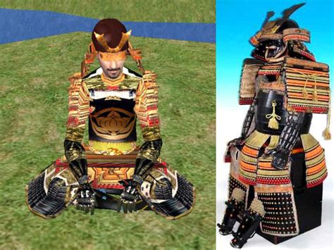 Mod The Sims Tachibana Clan Samurai Armor