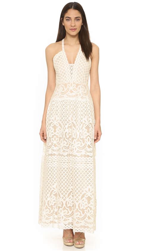 Bcbgmaxazria Multicolor Lace Gown Lace Gown Gowns Lace Dress