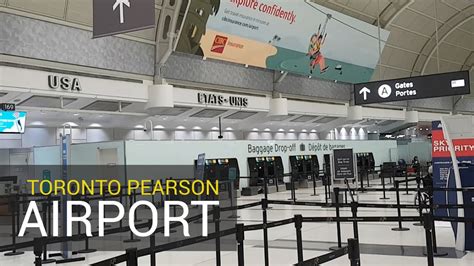 Toronto Pearson Airport Terminal 3 Youtube