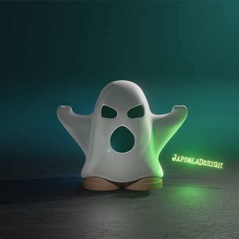 Stl File Halloween Angry Ghost・design To Download And 3d Print・cults