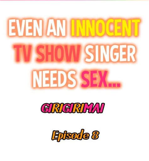 incluso una inocente cantante de tv necesita sexo capítulo 8 manga