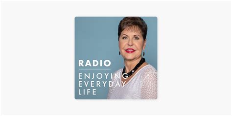 ‎joyce Meyer Enjoying Everyday Life Radio Podcast On Apple Podcasts