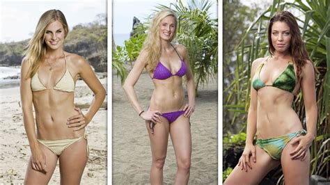 Top 10 Hottest Ladies From Survivor Show Youtube