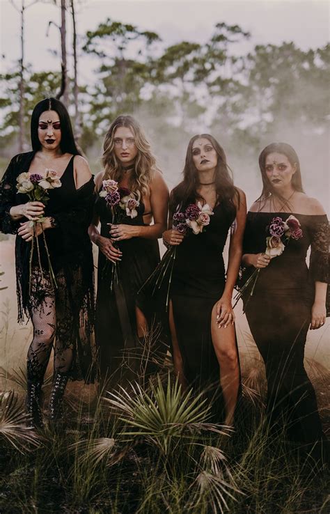 Witch Inspired Halloween Wedding Shoot Popsugar Love And Sex Photo 66