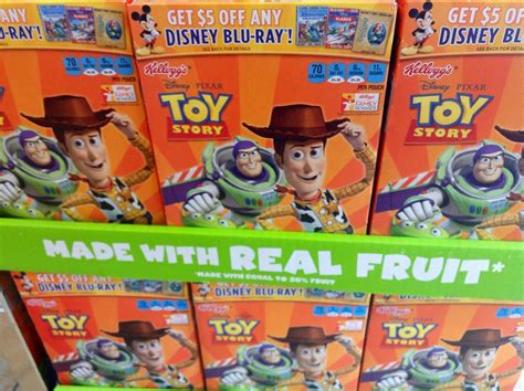 Kelloggs Toy Story Gummy Fruit Snacks Made With Real Fruit 62014