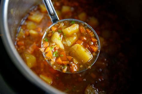 Easy Instant Pot Lentil Soup With Potatoes Cooking Lsl