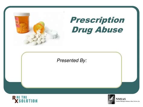 Ppt Prescription Drug Abuse Powerpoint Presentation