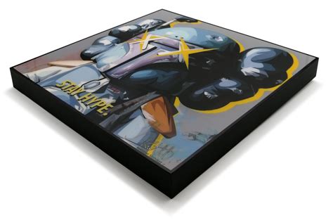 Kaws Boba Fett Pop Art Poster Stay Hype Infamous Inspiration