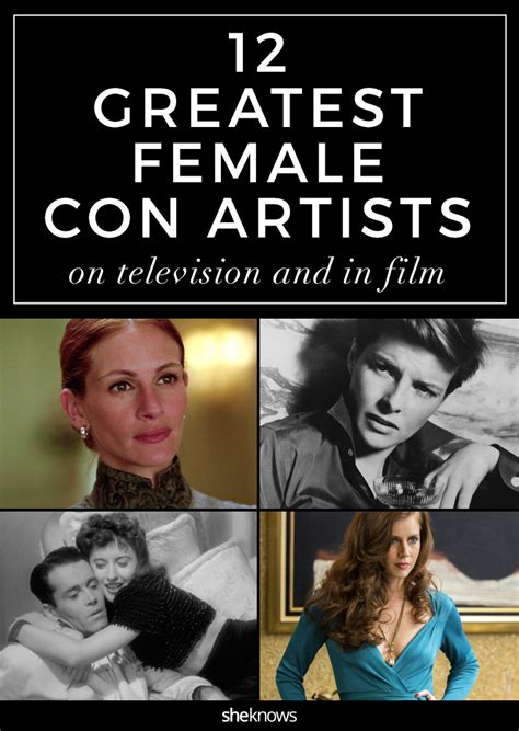 12 Greatest Female Con Artists On Television And In Film Sheknows