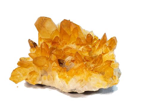 Golden Healer Quartz Crystal Cluster From Arkansas