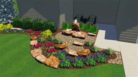 West Shores Grace Homes 3d Landscaping Model Goundscapes Landscaping