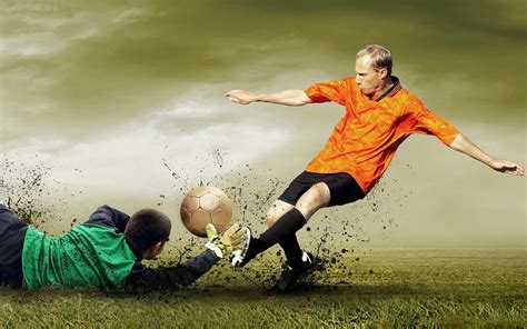 Voetbal achtergrond, voetbalstadion, sport achtergrond, digitale achtergrond, rook, mistig. Voetbal Achtergronden | HD Wallpapers
