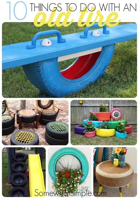 Most states eliminate tires from landfills because their shape. Tire Recycling - 10 Amazing DIY Tire Projects | Cool diy ...