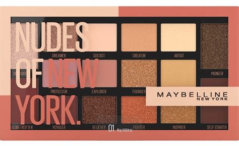 Maybelline Nudes Of New York Eyeshadow Palette Nuvole Di Bellezza