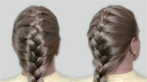 Long, sleek & braided pony. Classic French Braid by Yourself Tutorial |Hairstyles for ...