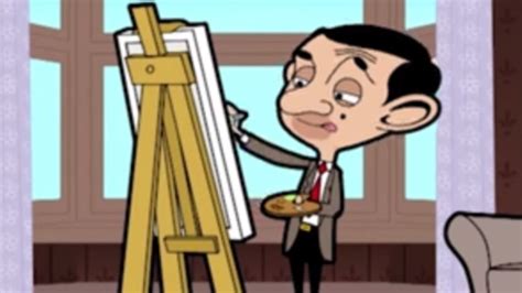 Bean Painting Official Mr Bean Cartoon Youtube
