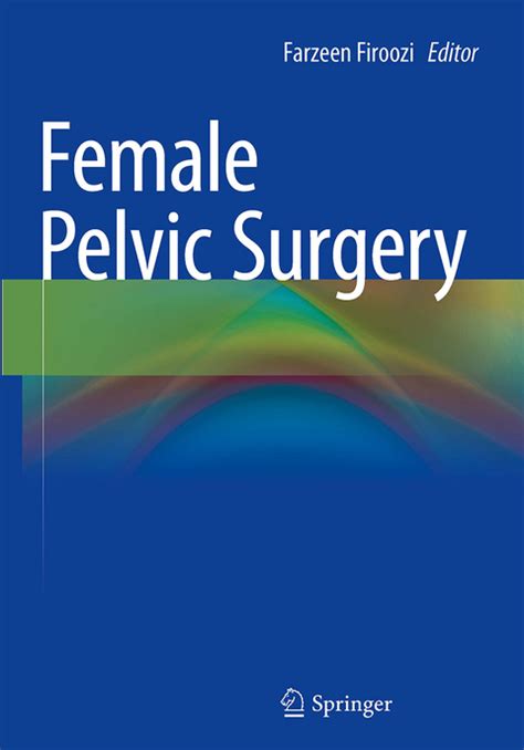 Female Pelvic Surgery Von Farzeen Firoozi Isbn 978 1 4939 4669 3