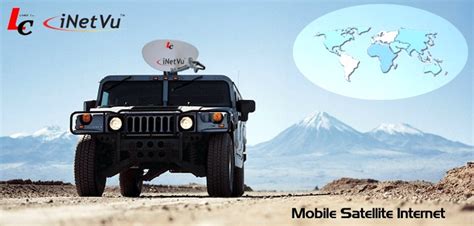 Mobile Satellite Internet Inetvu Satcom Vsat