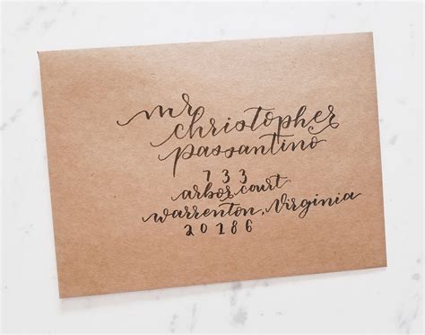 Hand Lettered Wedding Envelopes Etsy Singapore