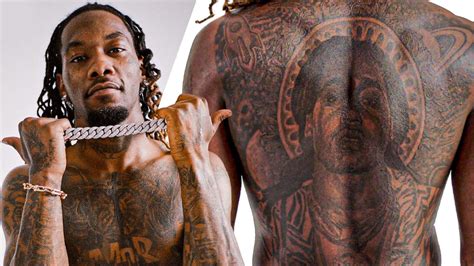 Offset Shows Off Massive Back Tattoo In Honor Of Takeoff Love You 4L