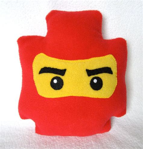 Lego Ninjago Minifigure Pillow By Yellowheads On Etsy 1600 Lego