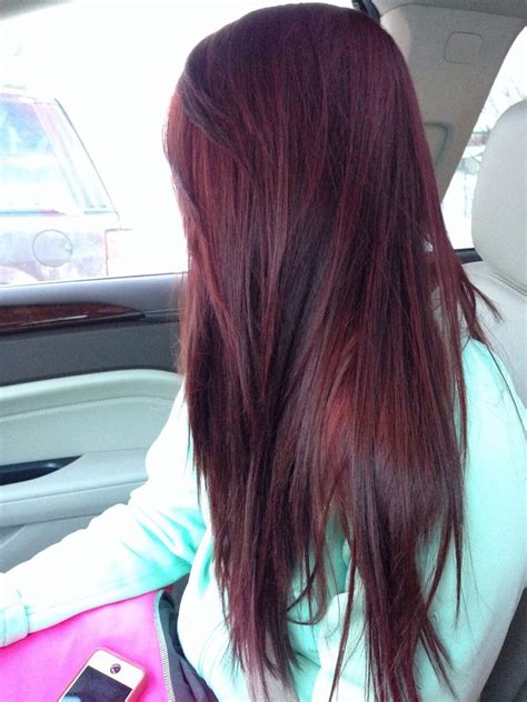 Cherry Coke Hair Color Musely