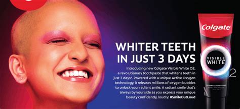 colgate visible white visible tokenism