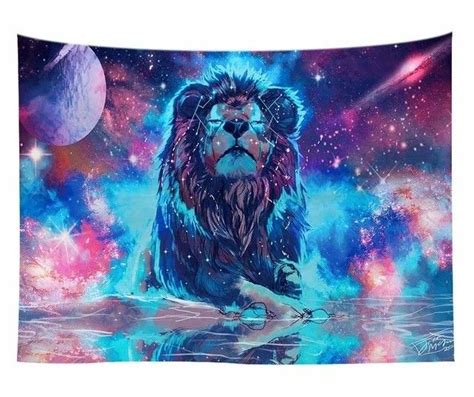 Galaxy Lion Colorful Lion Lion Art Lion Wallpapers