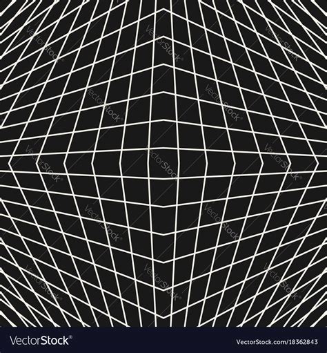 3d Grid Seamless Pattern Modern Dark Background Vector Image