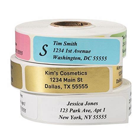 Return Address Labels Roll Of 500 Personalized Labels