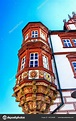 O edifício renascentista mais famoso da Baviera em Coburgo, Alemanha ...