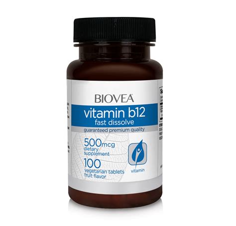 B12 shots have recently become unavailable online due to regulations. Vitamin B12 500mcg 100 Fast Dissolve Tablets | BIOVEA