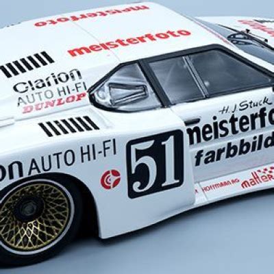 Hans Joachim Stuck BMW M1 Turbo Team Schnitzer 51 Salzburg DRM