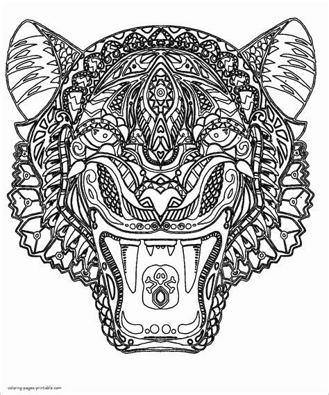In the wild, they are only found in asia. Tiger Coloring Pages - ColoringBay