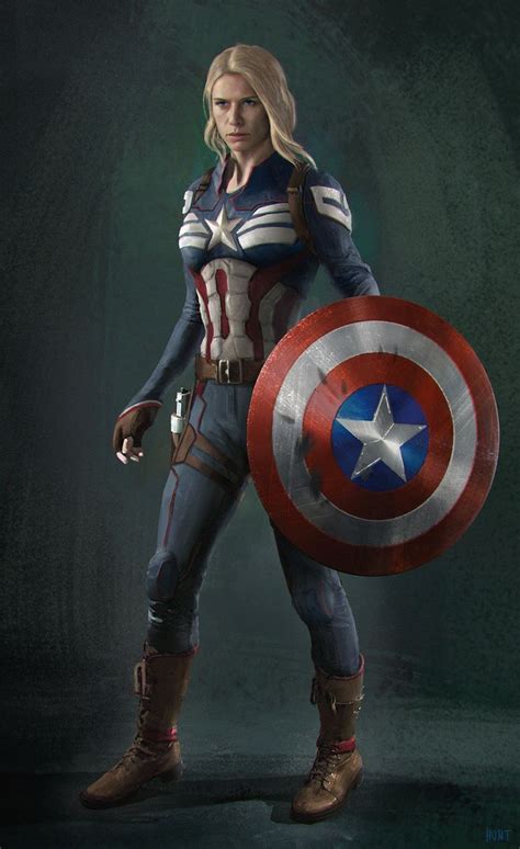 Captain America Womens Costume Procosplay Avengers Infinity War 3