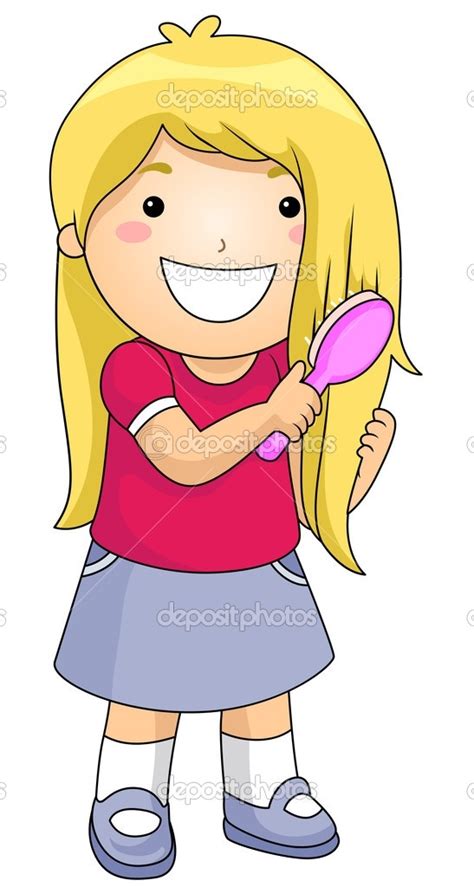 Brushing Hair Clipart Free Download On Clipartmag