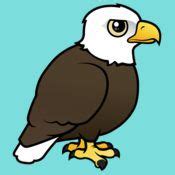 Cute Bald Eagle by Birdorable