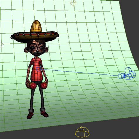 Mexican Boy Cartoon Rigged 3d Model Rigged Cgtrader