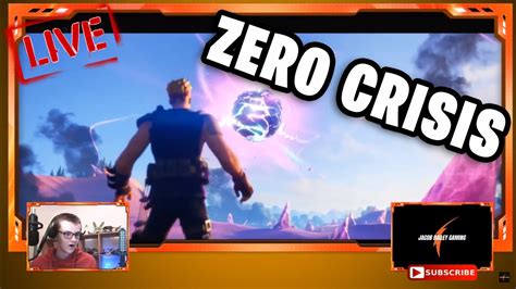 Live Reaction Fortnite Zero Crisis Season 6 Live Event Youtube