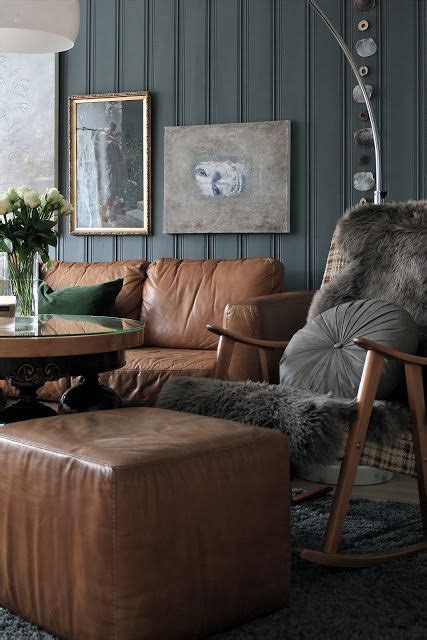 For certain, when you consider brownish and gray, what relates to your thoughts is that they look mundane. living illusion | Leather couches living room, Brown living room decor, Brown living room