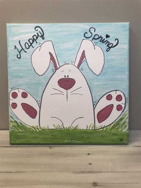 Easter Painted Canvases Yahoo Image Search Results In 2021 Easter