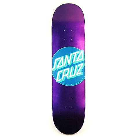 Santa Cruz Classic Dot Purple Deck 80 Forty Two Skateboard Shop